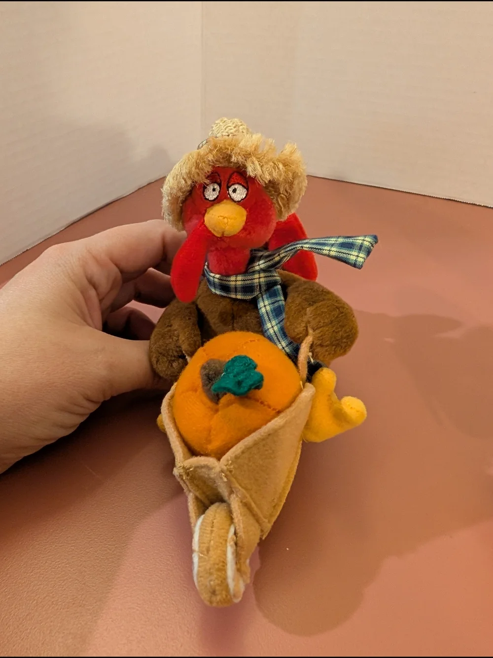 Lot of TWO (2) Gund Fallin' Into Autumn Zip Along Turkeys